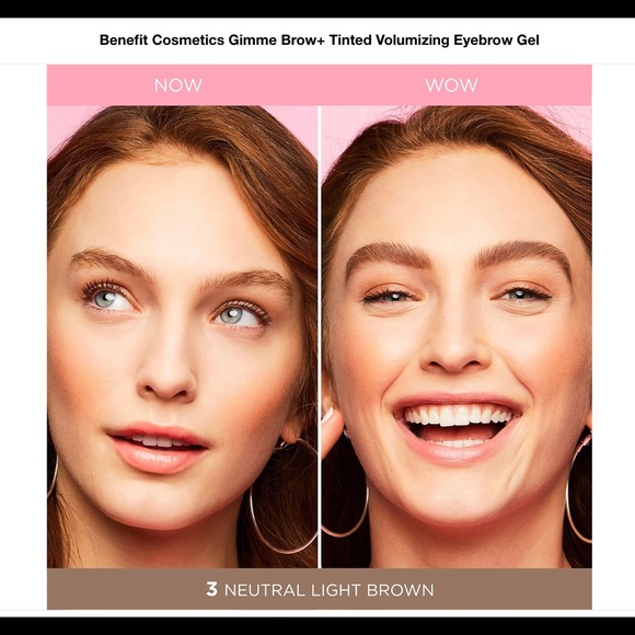 ✨Host Pick✨Benefit Cosmetics, Gimme Brow+ Tinted Volumizing Eyebrow Gel - Picture 2 of 3